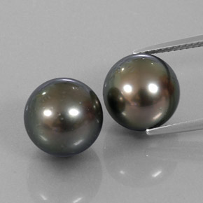 カラットの天然シルバーパール（10.63 mm・球体 / ボール）