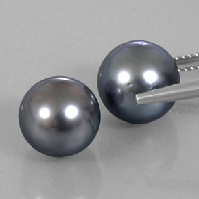 カラットの天然シルバーパール（10.07 mm・球体 / ボール）