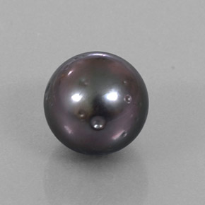 9.20カラットの天然濃い灰色パール（10.88 mm・球体 / ボール）