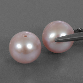 カラットの天然シルバーピンクパール（7.73 mm・球体 / ボール）