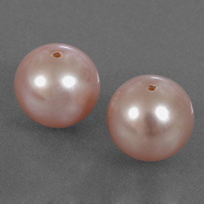 カラットの天然シルバーピンクパール（7.96 mm・球体 / ボール）