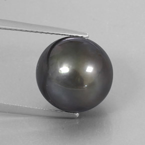 12.75カラットの天然シルバーパール（12.10 mm・球体 / ボール）
