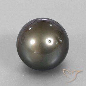 13.72カラットの天然黄色がかったシルバパール、球体 / ボール、オペーク