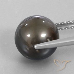 13.72カラットの天然黄色がかったシルバパール、球体 / ボール、オペーク