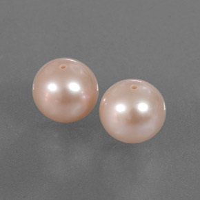カラットの天然ピンクパール（7.79 mm・球体 / ボール）