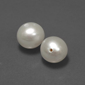 カラットの天然クリームパール（6.21 mm・球体 / ボール）