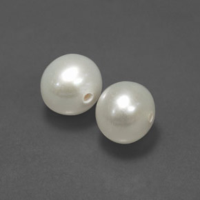カラットの天然クリームパール（6.06 mm・球体 / ボール）