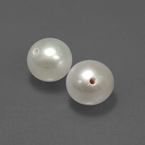 カラットの天然クリームパール（6.19 mm・球体 / ボール）