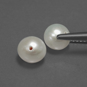 カラットの天然クリームパール（6.19 mm・球体 / ボール）