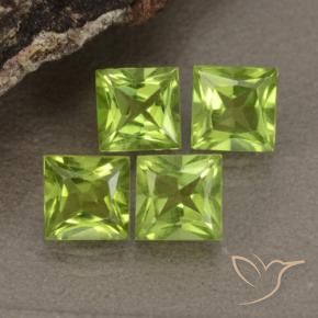 Shop natural 2.75ct ミディアムグリーン ペリドット gems, 四角形, from 中国 at GemSelect. In stock, global shipping!