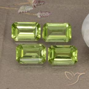 Shop natural 2.02ct ミディアムグリーン ペリドット gems, 八角形 / エメラルドカット, from 中国 at GemSelect. In stock, global shipping!