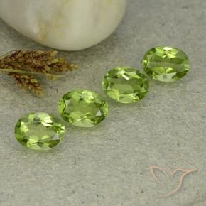 Shop natural 4.98ct ミディアムグリーン ペリドット gems, 楕円形, from 中国 at GemSelect. In stock, global shipping!