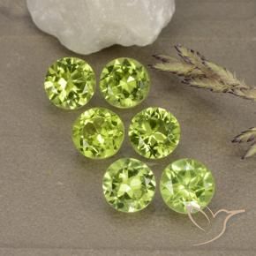 Shop natural 2.76ct 黄みがかったグリーン ペリドット gems, ラウンド, from 中国 at GemSelect. In stock, global shipping!