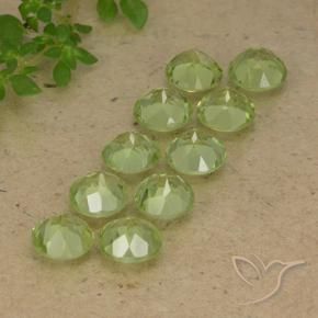 Shop natural 5.17ct 薄いライブリーグリーン ペリドット gems, ラウンド, from 中国 at GemSelect. In stock, global shipping!