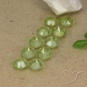 Shop natural 3.74ct 薄いライブリーグリーン ペリドット gems, ラウンド, from 中国 at GemSelect. In stock, global shipping!