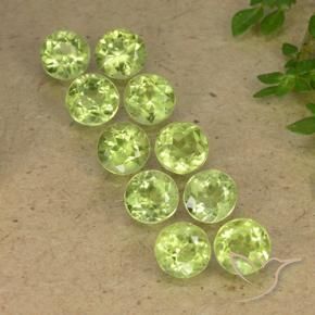 Shop natural 3.98ct ライトグリーン ペリドット gems, ラウンド, from 中国 at GemSelect. In stock, global shipping!