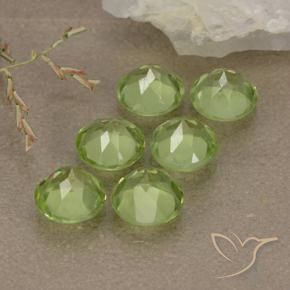 Shop natural 2.98ct 薄いライブリーグリーン ペリドット gems, ラウンド, from 中国 at GemSelect. In stock, global shipping!
