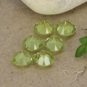 Shop natural 2.38ct 薄いライブリーグリーン ペリドット gems, ラウンド, from 中国 at GemSelect. In stock, global shipping!
