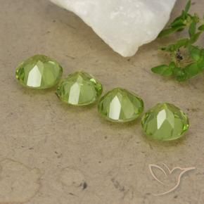 Shop natural 3.32ct ライブリー黄色がかった緑 ペリドット gems, ラウンド, from 中国 at GemSelect. In stock, global shipping!