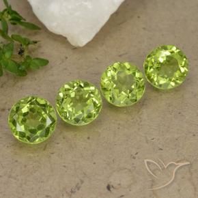 Shop natural 3.90ct ミディアムグリーン ペリドット gems, ラウンド, from 中国 at GemSelect. In stock, global shipping!