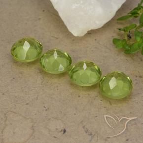 Shop natural 3.90ct ミディアムグリーン ペリドット gems, ラウンド, from 中国 at GemSelect. In stock, global shipping!