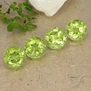 Shop natural 3.58ct 薄いライブリーグリーン ペリドット gems, ラウンド, from 中国 at GemSelect. In stock, global shipping!
