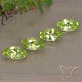 Shop natural 1.63ct 薄いライブリーグリーン ペリドット gems, マーキーズ, from 中国 at GemSelect. In stock, global shipping!