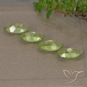 Shop natural 1.63ct 薄いライブリーグリーン ペリドット gems, マーキーズ, from 中国 at GemSelect. In stock, global shipping!