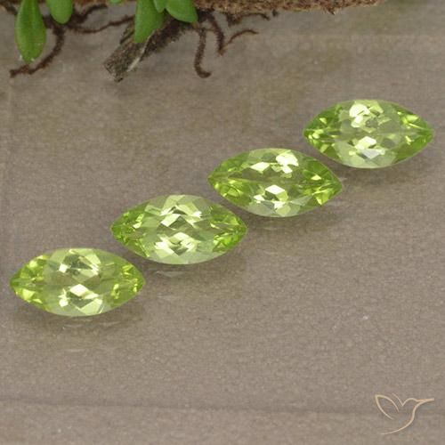 Shop natural 1.48ct ライトグリーン ペリドット gems, マーキーズ, from 中国 at GemSelect. In stock, global shipping!