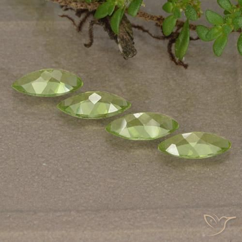 Shop natural 1.48ct ライトグリーン ペリドット gems, マーキーズ, from 中国 at GemSelect. In stock, global shipping!