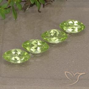 Shop natural 1.72ct 薄いライブリーグリーン ペリドット gems, マーキーズ, from 中国 at GemSelect. In stock, global shipping!
