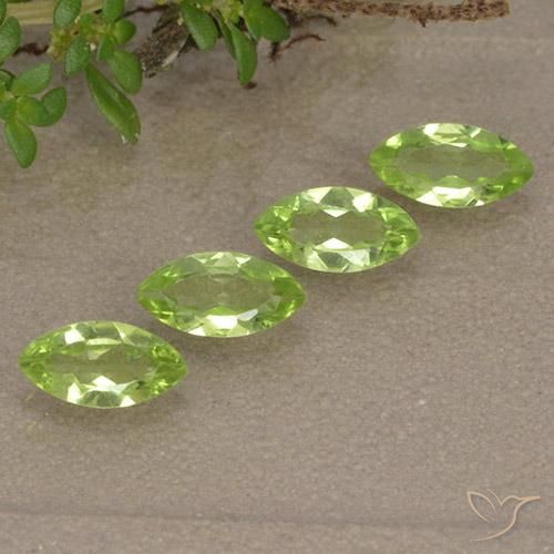 Shop natural 1.42ct 薄いライブリーグリーン ペリドット gems, マーキーズ, from 中国 at GemSelect. In stock, global shipping!