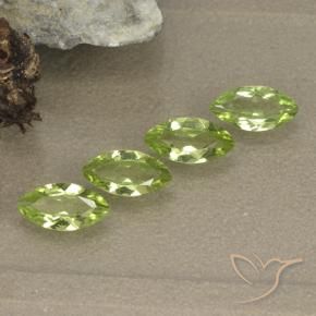 Shop natural 1.43ct 薄いライブリーグリーン ペリドット gems, マーキーズ, from 中国 at GemSelect. In stock, global shipping!