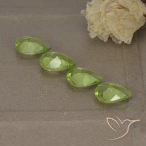 Shop natural 2.61ct 薄いライブリーグリーン ペリドット gems, 洋梨の形, from 中国 at GemSelect. In stock, global shipping!