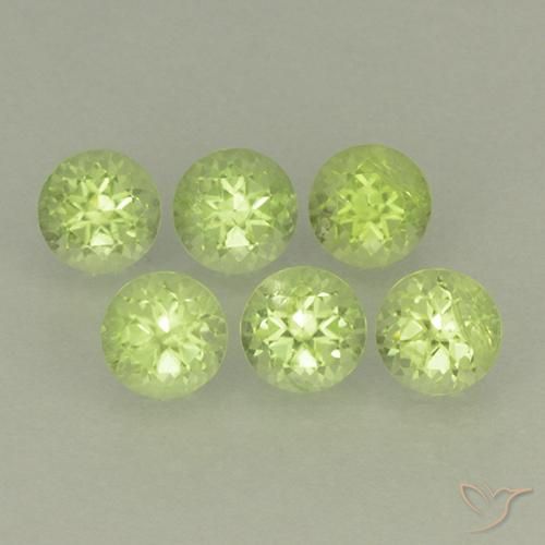 Shop natural 1.85ct 黄みがかったグリーン ペリドット gems, ラウンド, from 中国 at GemSelect. In stock, global shipping!
