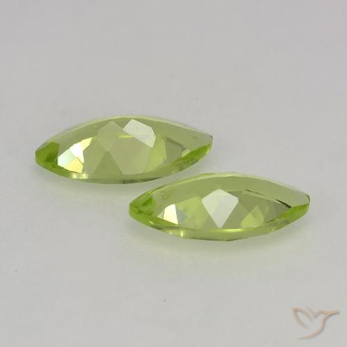 Shop natural 0.74ct ライトグリーン ペリドット gems, マーキーズ, from 中国 at GemSelect. In stock, global shipping!
