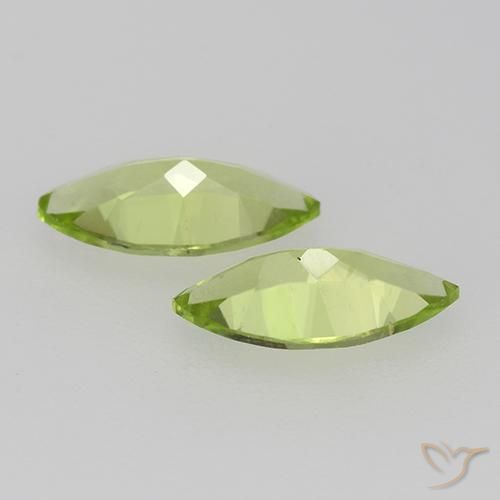 Shop natural 0.94ct ミディアムグリーン ペリドット gems, マーキーズ, from 中国 at GemSelect. In stock, global shipping!