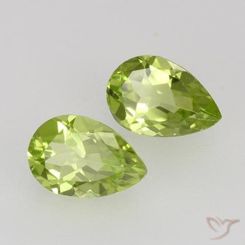 Shop natural 0.87ct ミディアムグリーン ペリドット gems, 洋梨の形, from 中国 at GemSelect. In stock, global shipping!