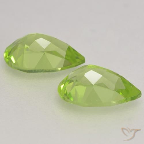 Shop natural 0.87ct ミディアムグリーン ペリドット gems, 洋梨の形, from 中国 at GemSelect. In stock, global shipping!