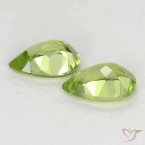 Shop natural 0.87ct ライトグリーン ペリドット gems, 洋梨の形, from 中国 at GemSelect. In stock, global shipping!