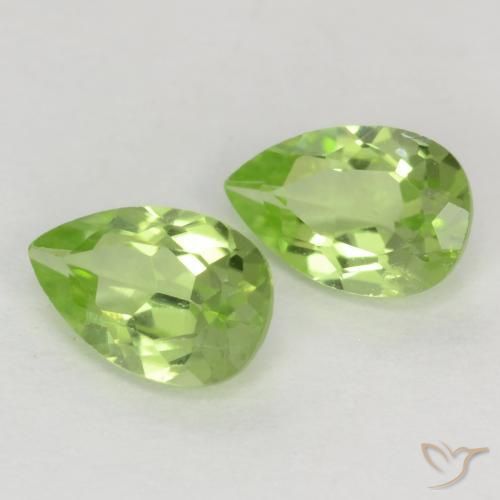 Shop natural 0.88ct ライトグリーン ペリドット gems, 洋梨の形, from 中国 at GemSelect. In stock, global shipping!