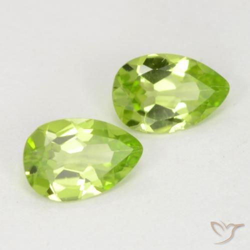 Shop natural 0.77ct ライトグリーン ペリドット gems, 洋梨の形, from 中国 at GemSelect. In stock, global shipping!