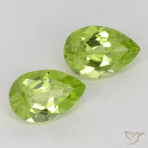 Shop natural 0.88ct ライブリーグリーン ペリドット gems, 洋梨の形, from 中国 at GemSelect. In stock, global shipping!