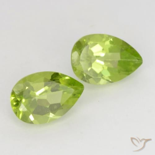 Shop natural 0.93ct ミディアムグリーン ペリドット gems, 洋梨の形, from 中国 at GemSelect. In stock, global shipping!