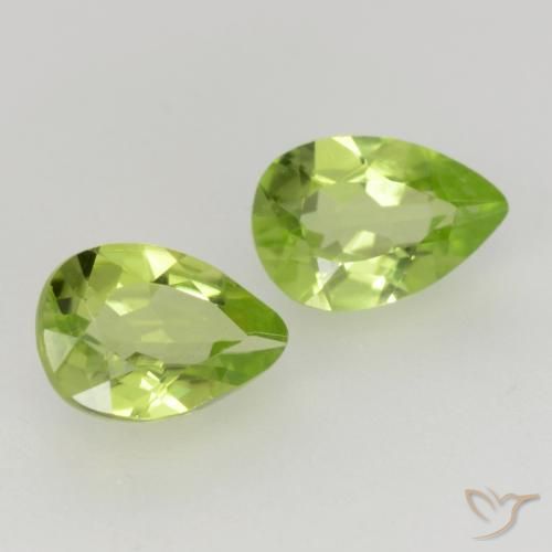 Shop natural 0.82ct 薄いライブリーグリーン ペリドット gems, 洋梨の形, from 中国 at GemSelect. In stock, global shipping!