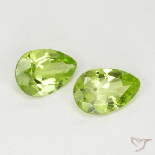 Shop natural 0.81ct 黄みがかったグリーン ペリドット gems, 洋梨の形, from 中国 at GemSelect. In stock, global shipping!