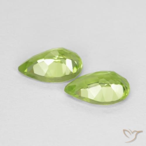 Shop natural 0.83ct ミディアムグリーン ペリドット gems, 洋梨の形, from 中国 at GemSelect. In stock, global shipping!