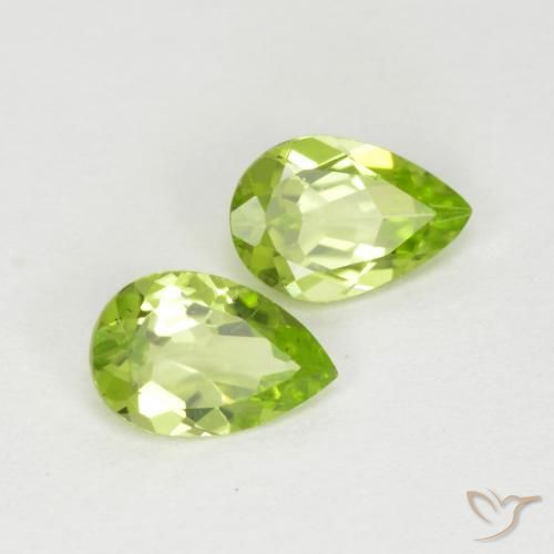 Shop natural 0.79ct ライブリーグリーン ペリドット gems, 洋梨の形, from 中国 at GemSelect. In stock, global shipping!