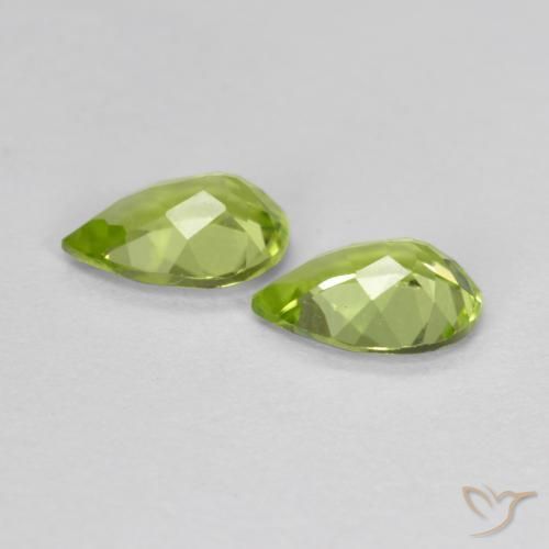 Shop natural 0.83ct ミディアムグリーン ペリドット gems, 洋梨の形, from 中国 at GemSelect. In stock, global shipping!