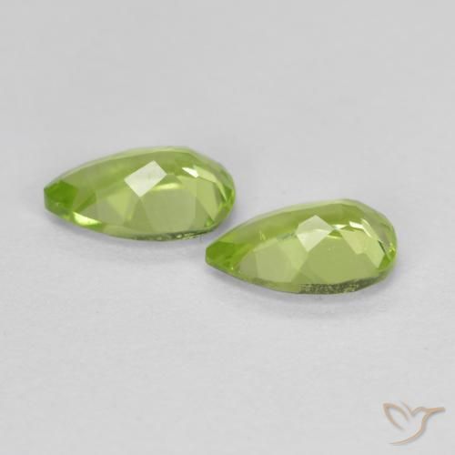 Shop natural 0.89ct ミディアムグリーン ペリドット gems, 洋梨の形, from 中国 at GemSelect. In stock, global shipping!